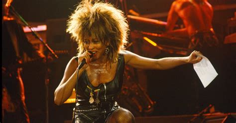 Mort de Tina Turner la chanteuse reine du rock n roll et modèle de