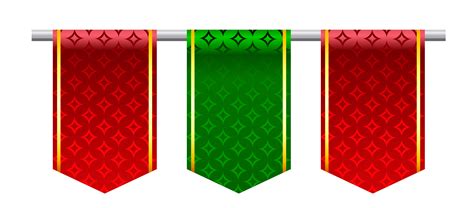 Red And Green Banner Flags Png Clipart Gallery Yopriceville High