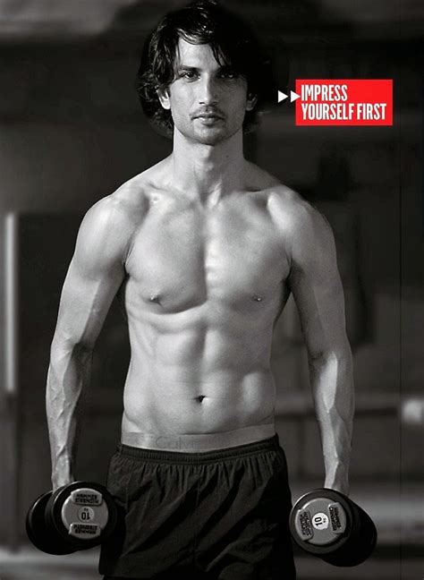 Shirtless Bollywood Men Sushant Singh Rajput