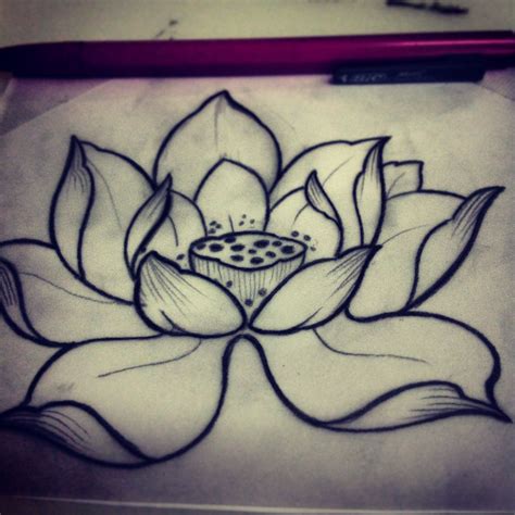 Beautiful Lotus Tattoo Sketch Inspirational Tattoos Tattoos Flower Tattoo