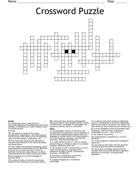 Crossword Puzzle Wordmint