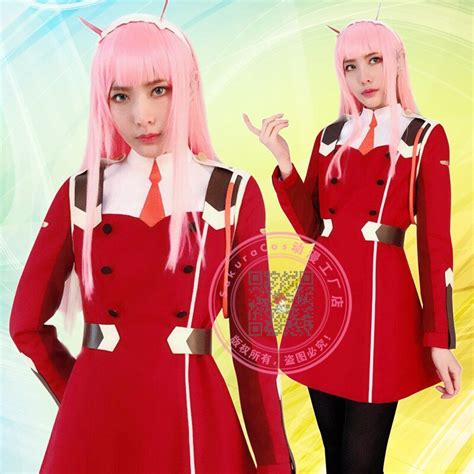 Darling In The Franxx Zero Two Code 002 National Team Uniforms Cosplay