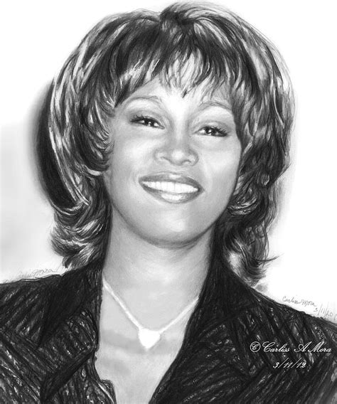 Sparkling Whitney Drawing By Carliss Mora