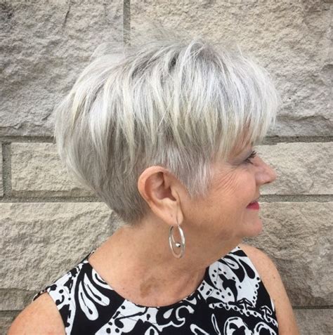 If you have a round face shape in this article updated list of pixie haircuts for women over 60 we shared extra 38 short pixie haircuts that is going to make you look pretty and. 50 Best Short Hairstyles and Haircuts for Women over 60