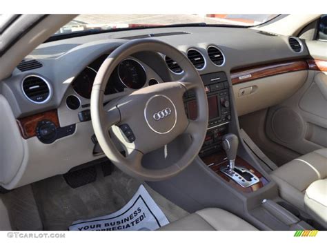 Beige Interior 2006 Audi A4 3.0 quattro Cabriolet Photo ...