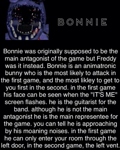 Fnaf Animatronics Explained Freddy Five Nights At Freddy S Facts