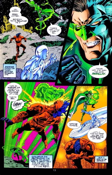 Comic Book Fan And Lover Green Lantern Silver Surfer
