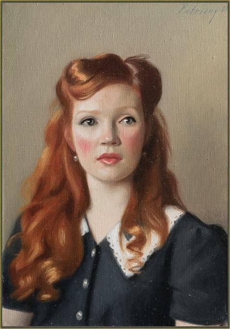 Whatever you call it, red hair attracts attention. Red hair in Paintings: Women with very long red hair