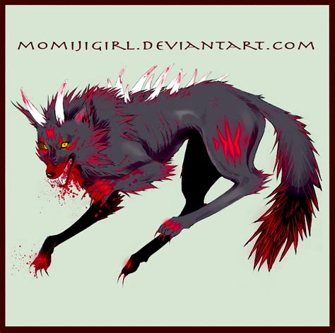 Contest Demon Wolf By Momijigirl On Deviantart