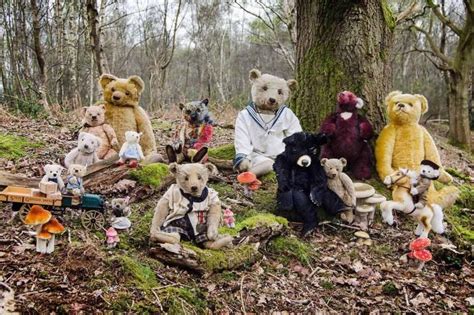 If You Go Down To The Woods Today Old Teddy Bears Mohair Teddy Bear