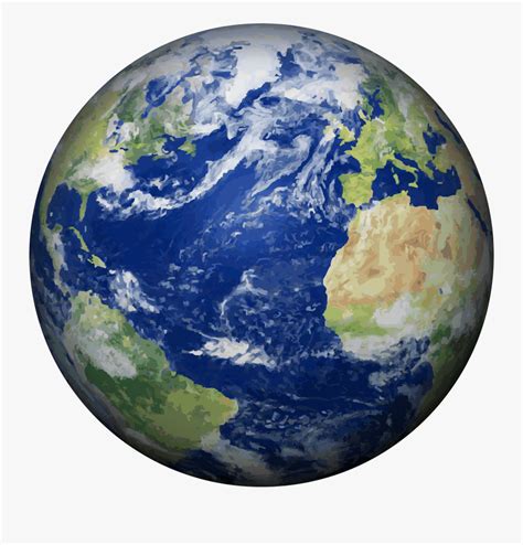 Earth Clipart Realistic Earth Png Free Transparent Clipart Clipartkey