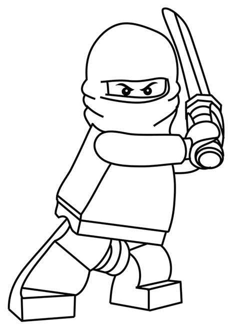 The Little Ninja With Mask Coloring Play Free Coloring