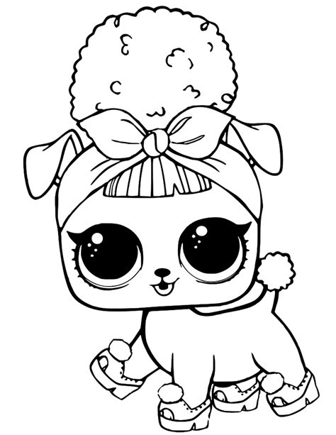 Print and do it yourself easy art for kids. LOL Dolls Coloring Pages | Barbie coloring pages, Super ...