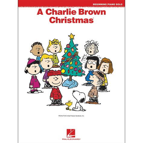 Hal Leonard A Charlie Brown Christmas Beginning Piano Solos Musician