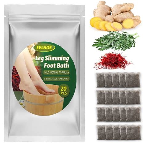 Buy 20 Pcs Lymphatic Drainage Ginger Foot Soaknatural Mugwort Foot