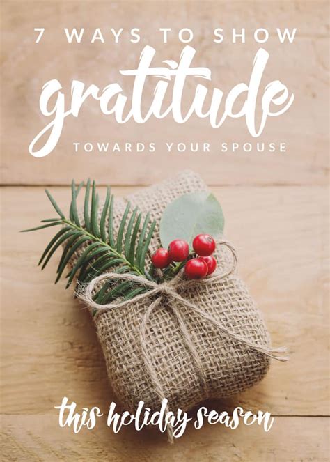 7 Ways To Show Gratitude Towards Your Spouse This Holiday Season