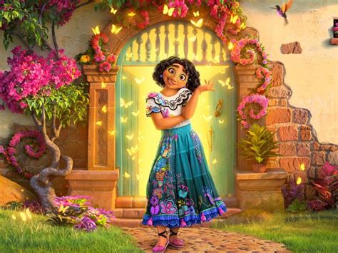 Photos Video Mirabel From Encanto Has Made Her Debut In Disney
