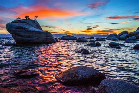 Bonsai Rock Sunset at Lake Tahoe | Anthony Quintano | Flickr