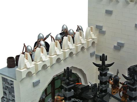 Siege Of Minas Tirith Lego Castle Lego Hobbit Lego Projects