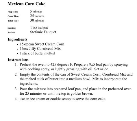 Can you add corn to jiffy mix? Corn cake | Corn cakes, Sweet cream corn, Jiffy cornbread mix