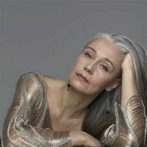 Can Only Imagine What She S Thinking Silver Grey Hair Long Gray
