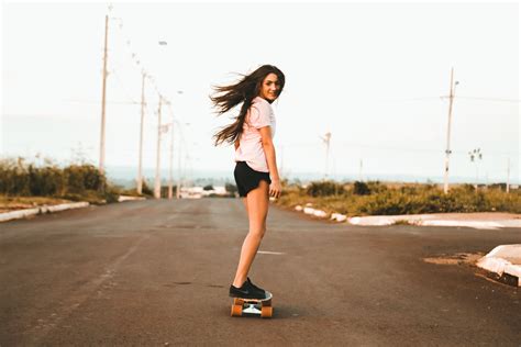 Free Images Longboarding Footwear Longboard Beauty Skateboard