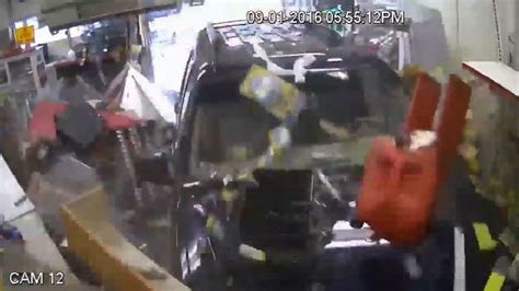 Car Caught On Video Plowing Through Front Of Convenience Store Sends