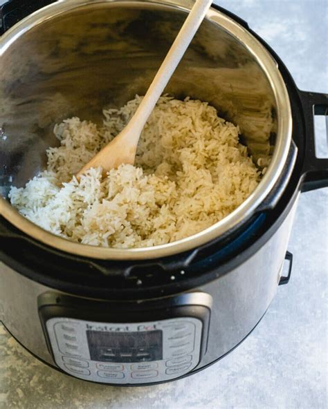 How To Cook Rice In Instant Pot White Or Brown Rice A Couple Cooks