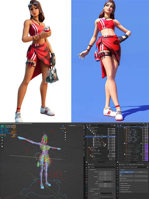 Ruby Summer Dress Fortnite Skin Obj Blend Sfw And Nsfw Futa Options Included Daz3d And