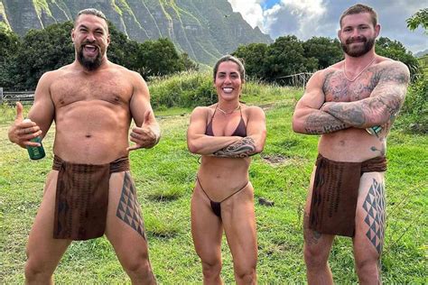 Jason Momoa Bares His Butt Again Wearing Only Hawaiian Malo