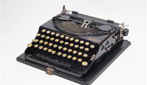 Reserved - Remington Portable Typewriter - Gift for a writer- Vintage