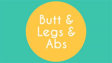 super workout butt and legs and abs youtube