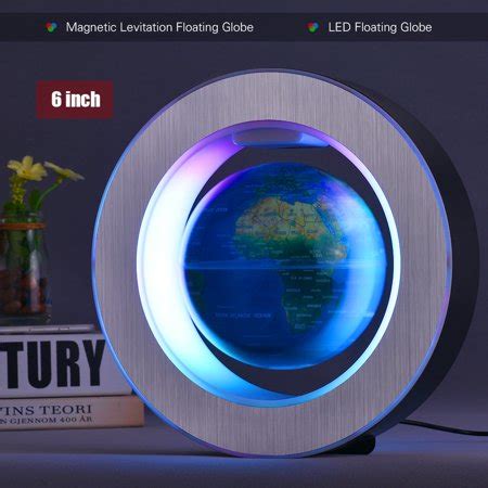 Check spelling or type a new query. 6 Inch Magnetic Levitation Earth Globe World Map with LED ...