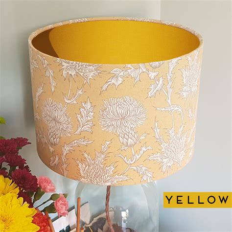 Mustard Lampshade Yellow Light Shade Ceiling Light Shade Etsy