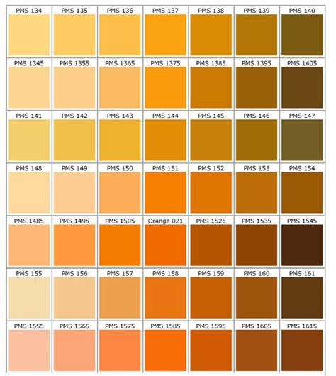 Pantone Color Chart Pms Color Chart Pantone Color