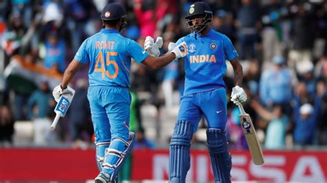 India Ind Vs South Africa Sa Highlights Cricket World Cup 2019 Rohit Sharma 122 Gives