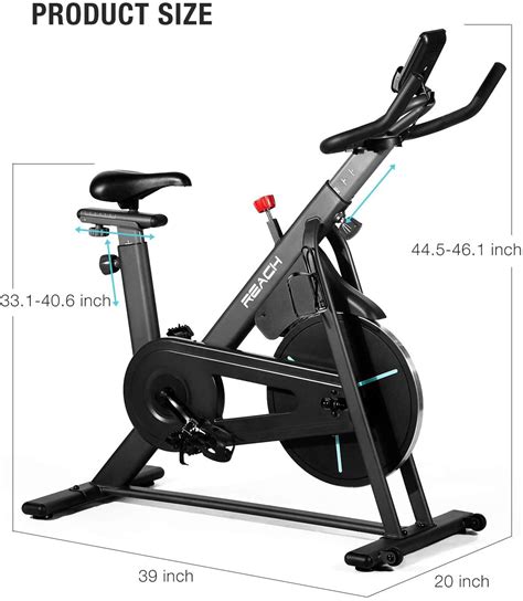 Ovicx Magnetic Stationary Spin Bike For Home Gym At Best Price Reach