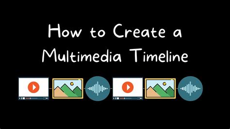 How To Create A Multimedia Timeline Youtube Multimedia Timeline