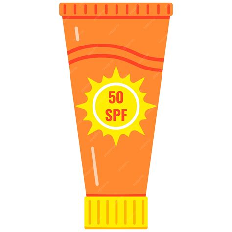 Premium Vector Sunscreen Bottle Vector Icon Isolated On White