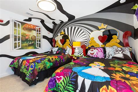 Thiết Kế Phòng Alice In Wonderland Room Decorations đầy Màu Sắc Và Kỳ Diệu