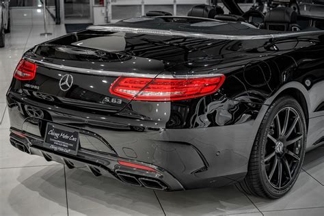 Used 2017 Mercedes Benz S63 Amg Convertible 4matic Amg Carbon Fiber