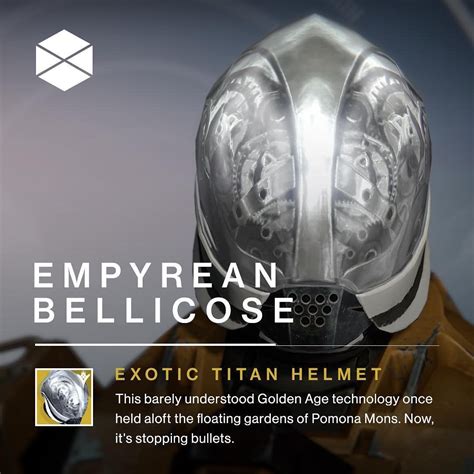 New Exotic Titan Helmet Is Here Destinythegame