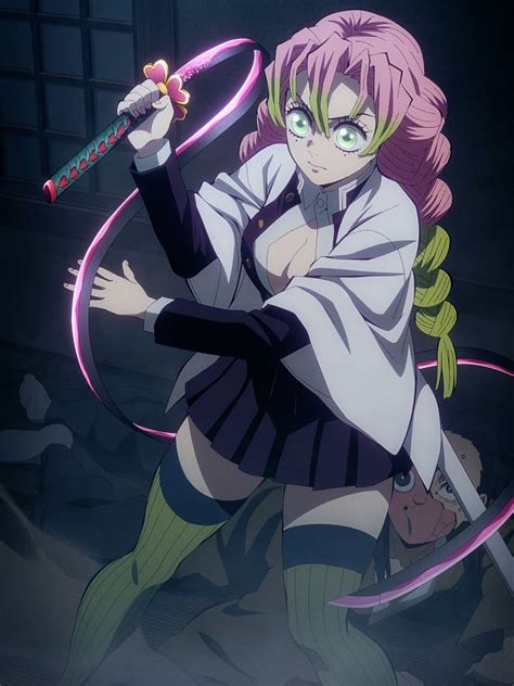 Kanroji Mitsuri Kimetsu No Yaiba Image By Ufotable Zerochan Anime Image Board