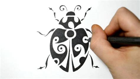 Men obtain on the industry scanning designs for ladies. Drawing a Lady Bug - Tribal Tattoo Design Style | Lady bug ...