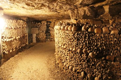 Catacombes De Paris Most Macabre Underground Tunnels Lined With