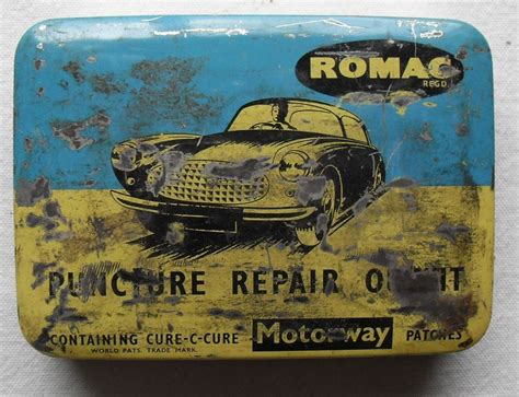 Romac Tire Repair Outfit 1950s Tire Repair Repair Tire