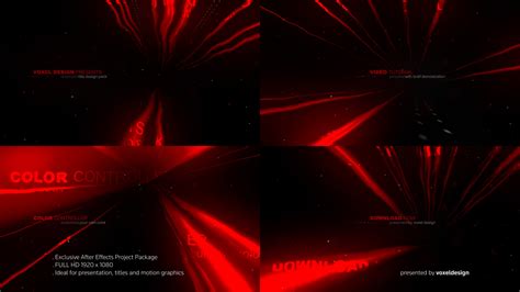 Cinematic Design Titles After Effects Templates Motion Array