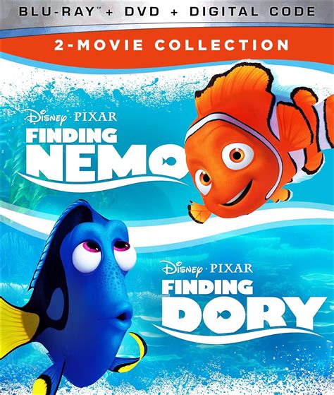 Finding Nemo Finding Dory Movie Collection Blu Ray Amazon De Dvd