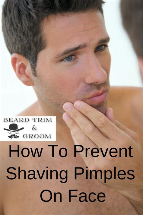 How To Prevent Pimples After Shaving Face Pimples On Face Shaving