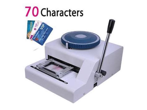 Applies work piece normative pvc card, that be 85.5*55(mm). PVC Plastic Card Manual Embosser Embossing Machine - Newegg.com